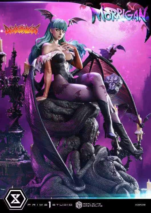 Darkstalkers Real Elite Masterline Morrigan 1/4 Scale Limited Edition Statue (With Bonus)