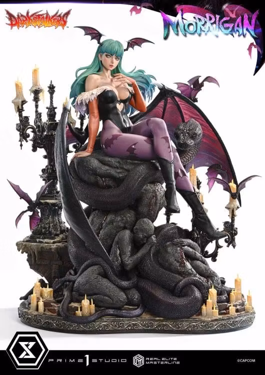 Darkstalkers Real Elite Masterline Morrigan 1/4 Scale Limited Edition Statue (With Bonus)