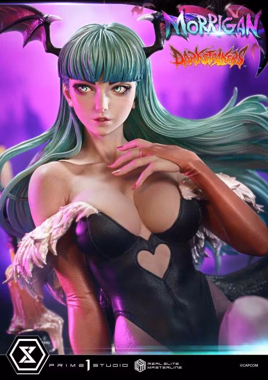 Darkstalkers Real Elite Masterline Morrigan 1/4 Scale Limited Edition Statue (With Bonus)