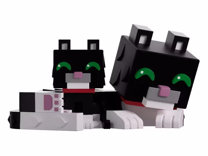 Minecraft Tuxedo Cat Vinyl Figure