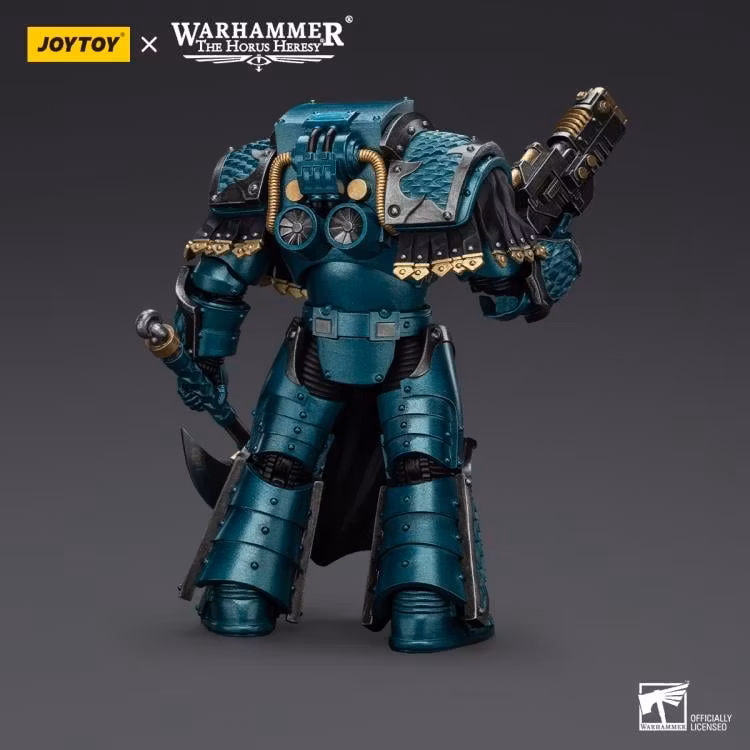 Warhammer: The Horus Heresy Alpha Legion Lernaean Terminator with Volkite Charger 1/18 Scale Action Figure