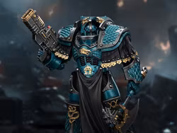 Warhammer: The Horus Heresy Alpha Legion Lernaean Terminator with Volkite Charger 1/18 Scale Action Figure