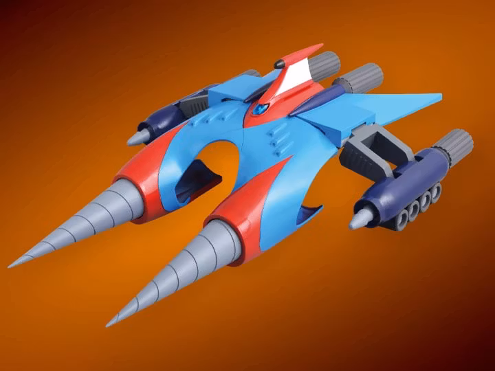 UFO Robo Grendizer Grand Action Bigsize Model Drill Spazer