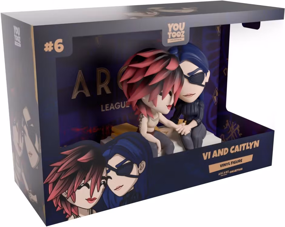 Arcane Vi and Caitlyn Vinyl Figure