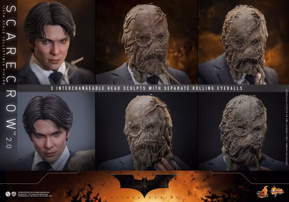 Batman Begins MMS Scarecrow (Ver. 2.0) 1/6th Scale Collectible Figure