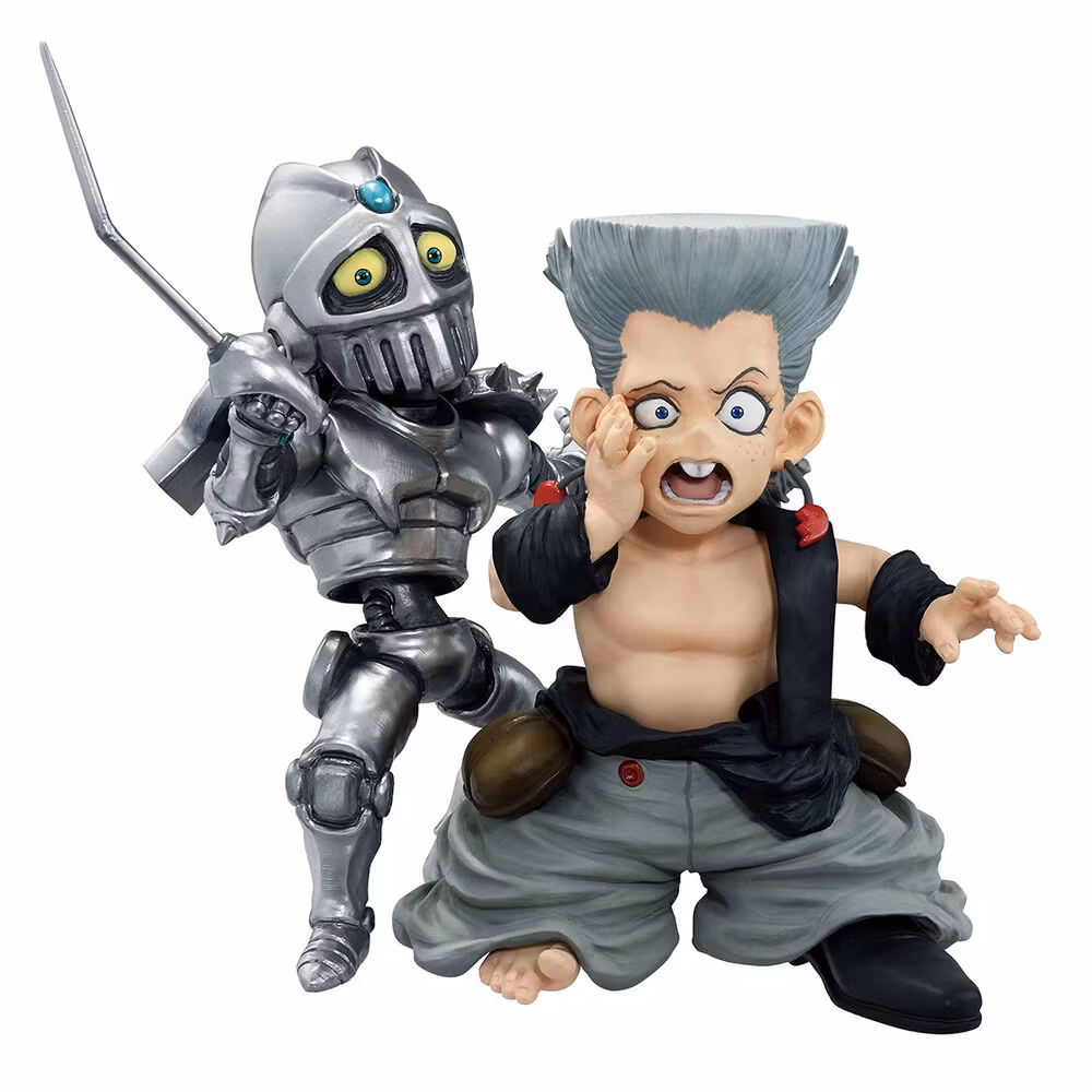 JoJo's Bizarre Adventure Masterlise Ichibansho Kid Polnareff & Kid Chariot (STAND RUSH!) Figure