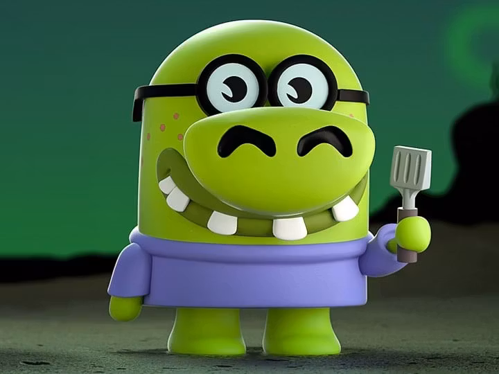 SpongeBob SquarePants Hash-Slinging Slasher Vinyl Figure