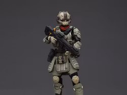 Battle for the Stars Fear XS-03 Tactical Type Pilot 1/25 Scale Action Figure