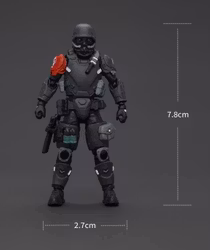 Battle for the Stars Fear XS-01 Night Raid Type Pilot 1/25 Scale Action Figure