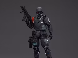 Battle for the Stars Fear XS-01 Night Raid Type Pilot 1/25 Scale Action Figure