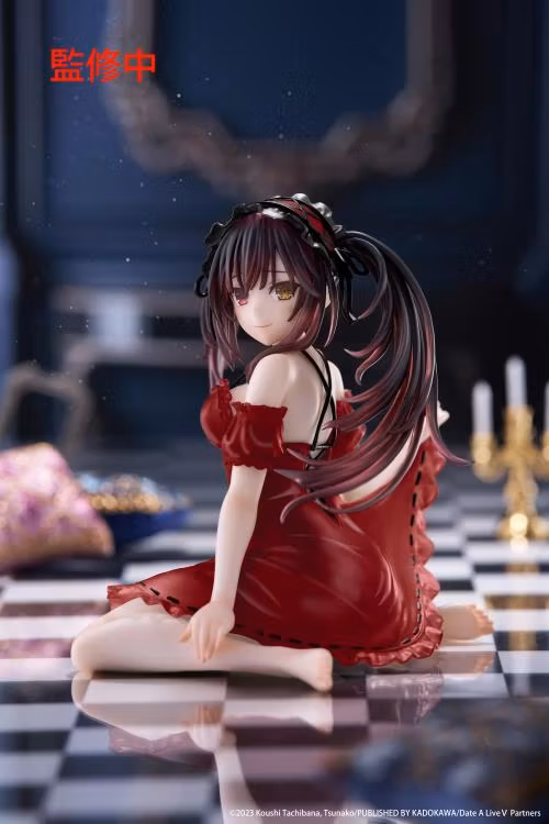 Date A Live V Desktop Cute Kurumi Tokisaki (Nightwear Ver.) Figure (Renewal Edition)