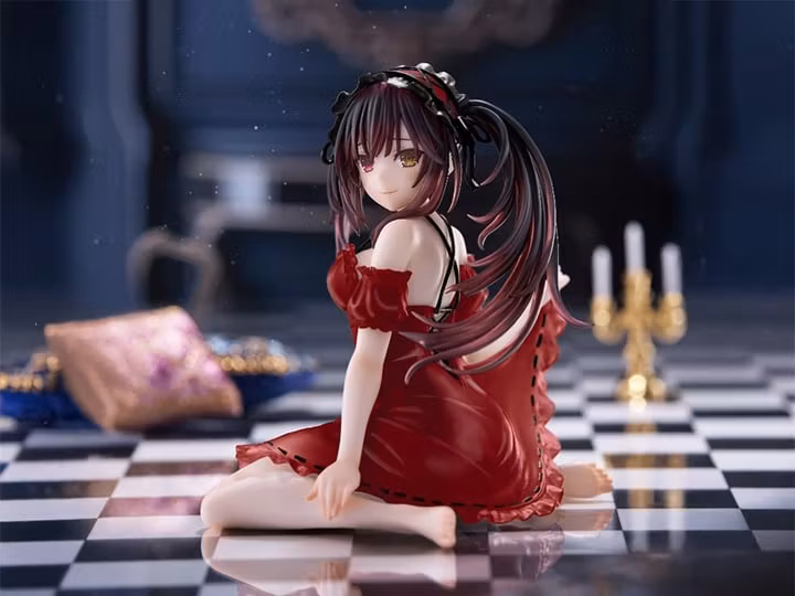 Date A Live V Desktop Cute Kurumi Tokisaki (Nightwear Ver.) Figure (Renewal Edition)