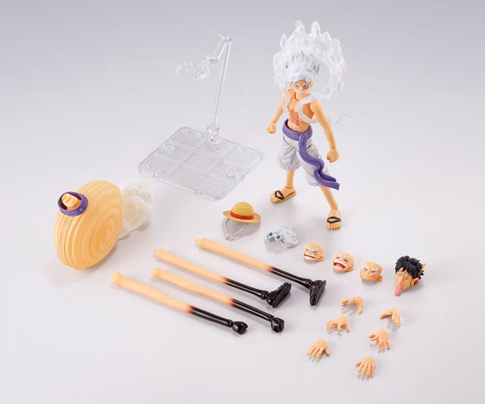 One Piece S.H.Figuarts Monkey D. Luffy (Gear 5 Future Island Egghead) Action Figure
