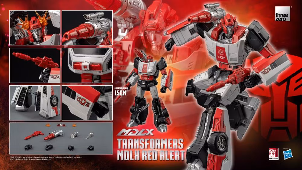 Transformers MDLX Articulated Figure Series Red Alert