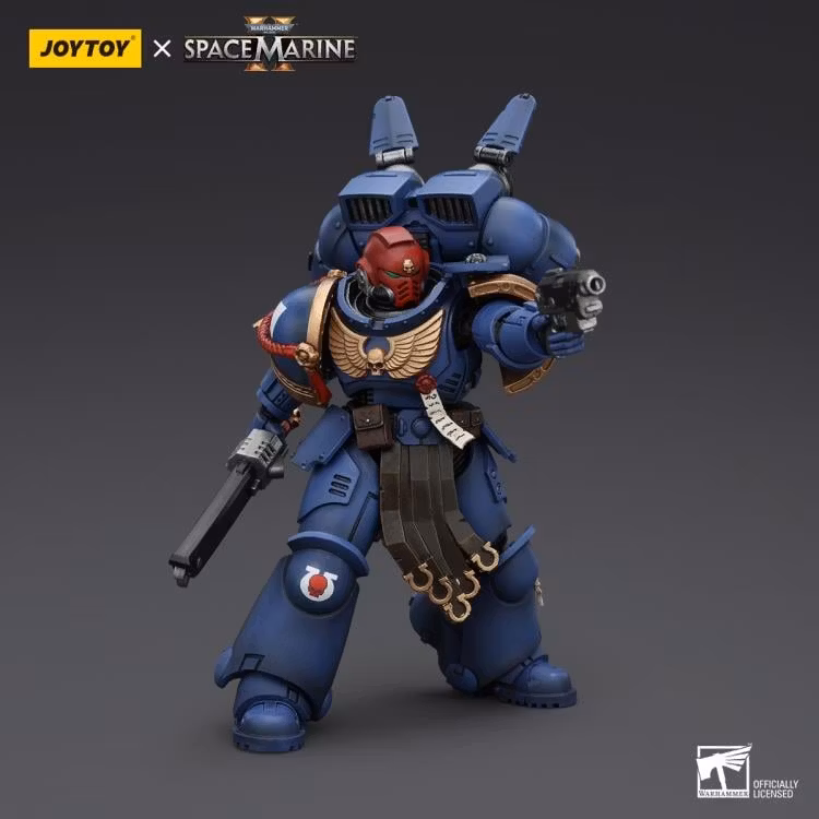 Warhammer 40,000: Space Marine 2 Ultramarines Sergeant Gadriel 1/18 Scale Action Figure
