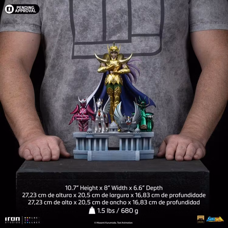 Saint Seiya Aries Mu 1/10 Deluxe Art Scale Limited Edition Statue