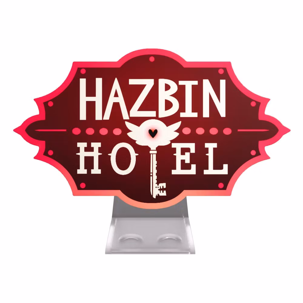 Hazbin Hotel Nightlight Logo Stand