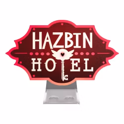 Hazbin Hotel Nightlight Logo Stand