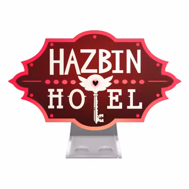 Hazbin Hotel Nightlight Logo Stand