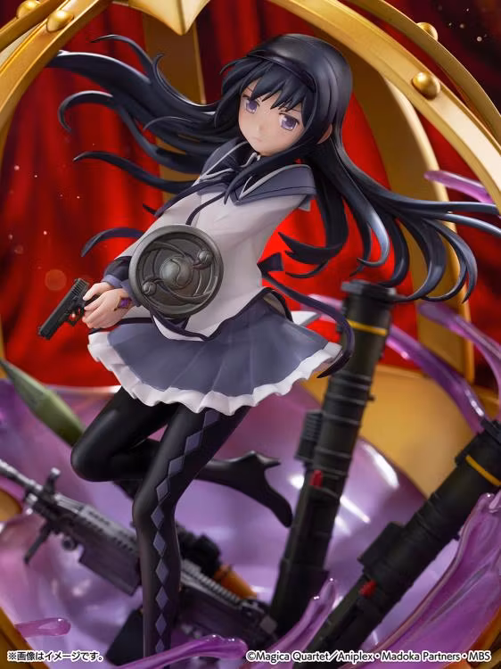 Puella Magi Madoka Magica Homura Akemi 1/7 Scale Shibuya Scramble Figure