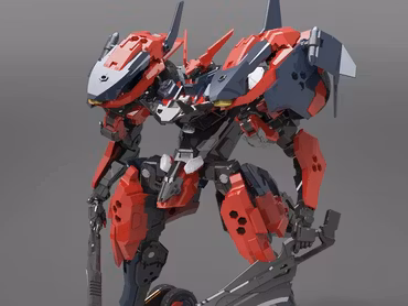 Hexa Gear Veloce Custom (Levante) 1/24 Scale Model Kit