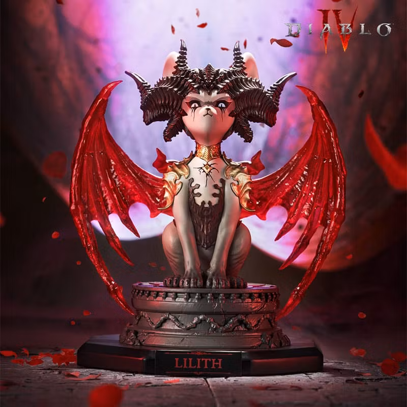 Diablo IV Statue Lilith Meow