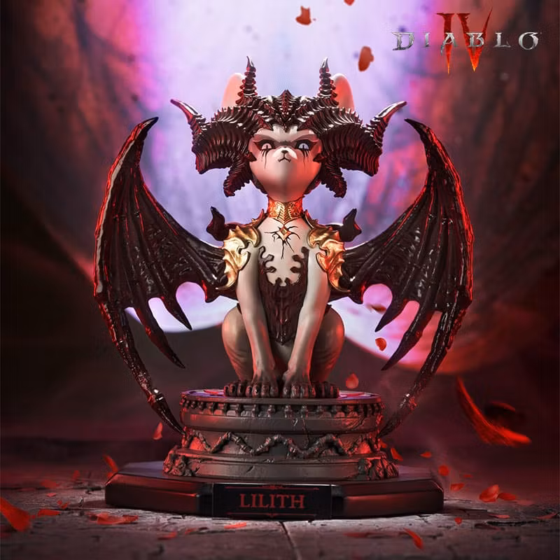 Diablo IV Statue Lilith Meow