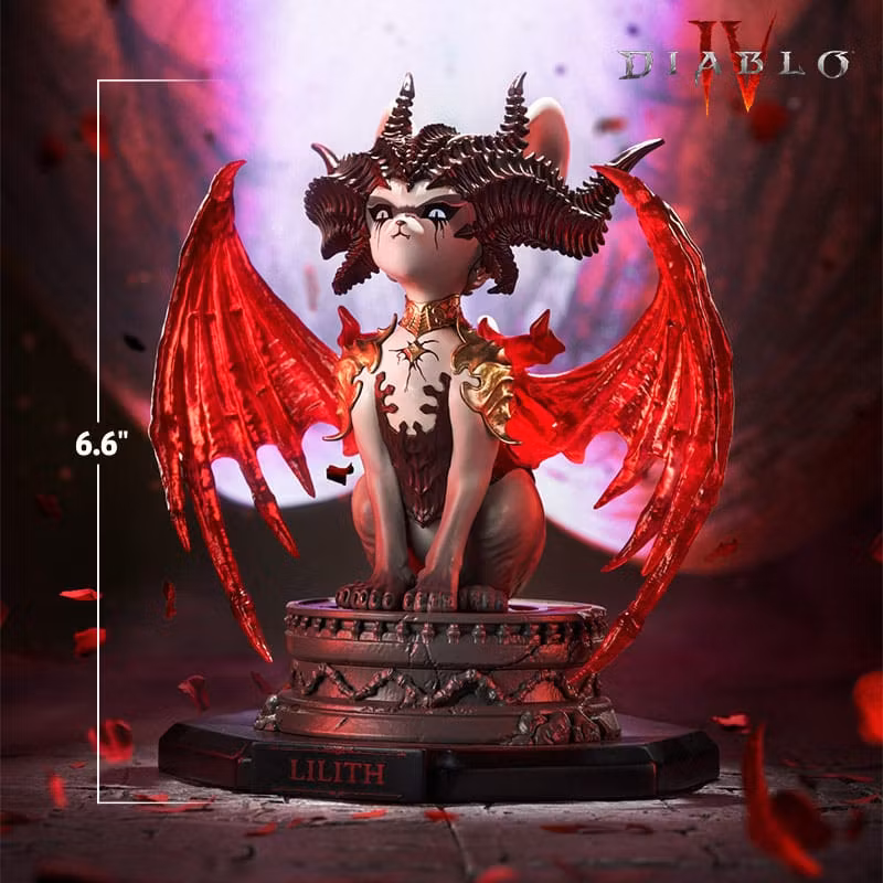 Diablo IV Statue Lilith Meow