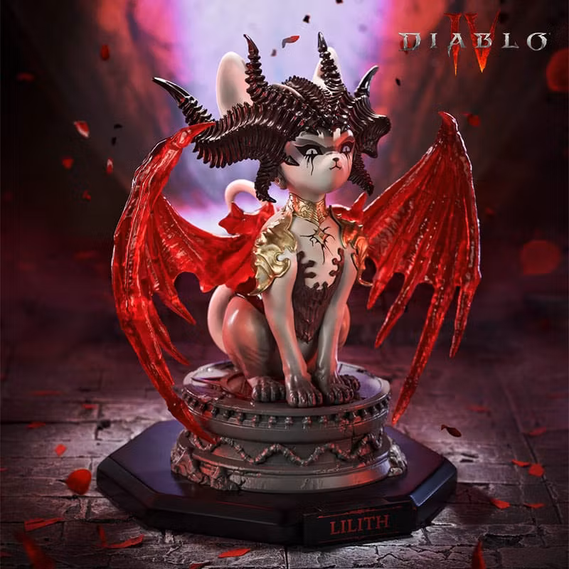 Diablo IV Statue Lilith Meow