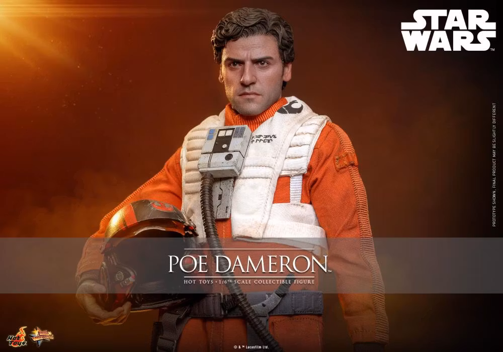 Star Wars: The Force Awakens MMS806 Poe Dameron 1/6th Scale Collectible Figure