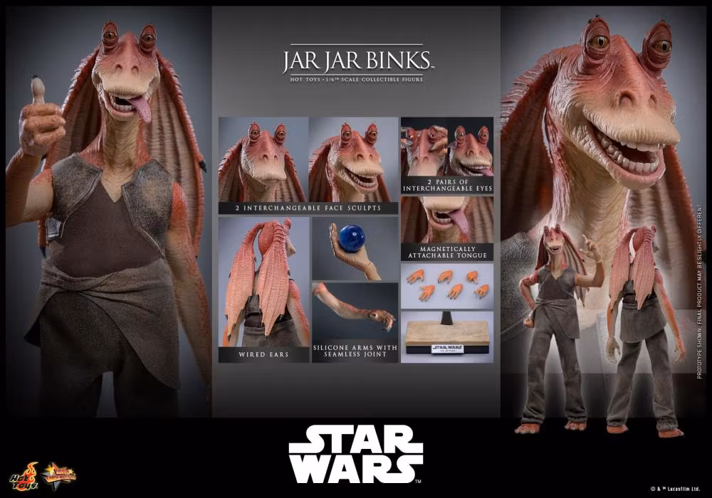 Star Wars: The Phantom Menace MMS807 Jar Jar Binks 1/6th Scale Collectible Figure