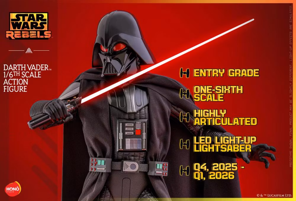 Star Wars Rebels HS10 Darth Vader 1/6th Scale Collectible Figure