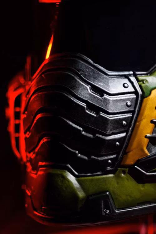 Doom: The Dark Ages Doom Slayer 1/1 Scale Wearable Helmet Bundle