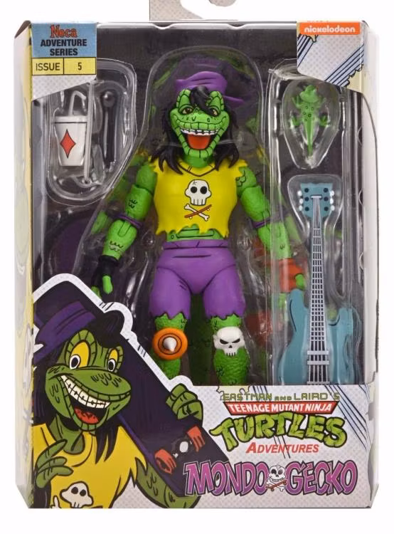 Teenage Mutant Ninja Turtles Adventures Mondo Gecko (Archie Comics) Action Figure