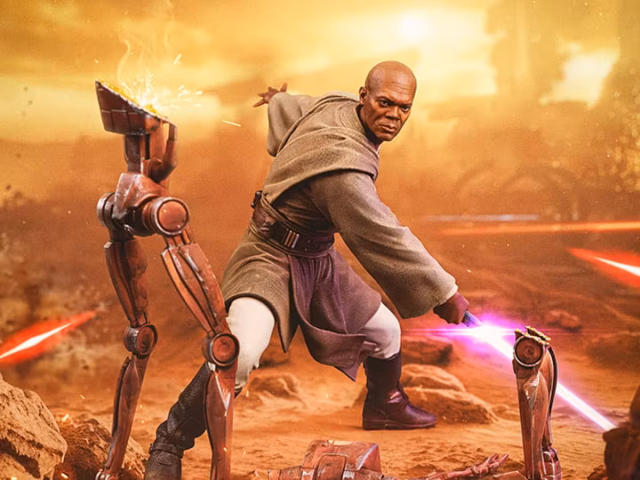 Star Wars Mace Windu 1/10 Art Scale Statue