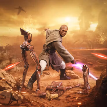 Star Wars Mace Windu 1/10 Art Scale Statue