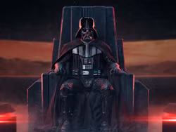 Star Wars: Obi-Wan Kenobi Darth Vader on Throne 1/10 Art Scale Statue