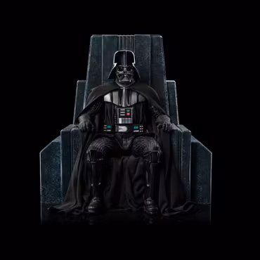 Star Wars: Obi-Wan Kenobi Darth Vader on Throne 1/10 Art Scale Statue