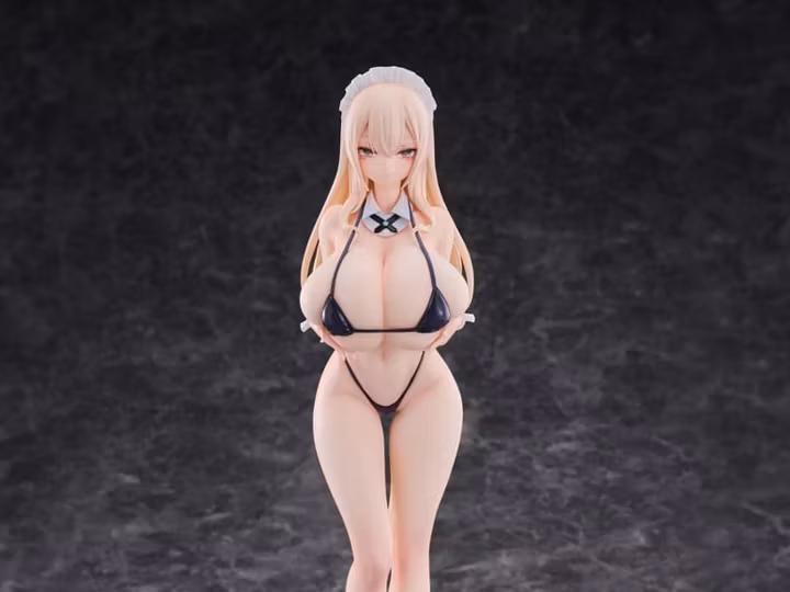 (18+) Himuka Yuzuki Illustration Dosukebe Bikini wo Kitekureru Juujun na Maid-san