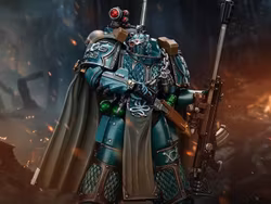 Warhammer: The Horus Heresy Alpha Legion Exodus "The One Who Is Many" with Sniper Rifle and Power Dagger 1/18 Scale Action Figure