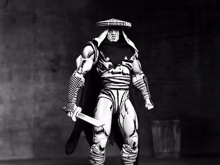 Teenage Mutant Ninja Turtles Foot Elite Assassin (Mirage Comics Black & White Variant) Action Figure