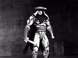 Teenage Mutant Ninja Turtles Foot Elite Assassin (Mirage Comics Black & White Variant) Action Figure