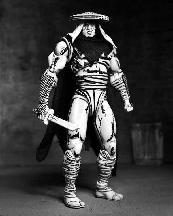 Teenage Mutant Ninja Turtles Foot Elite Assassin (Mirage Comics Black & White Variant) Action Figure