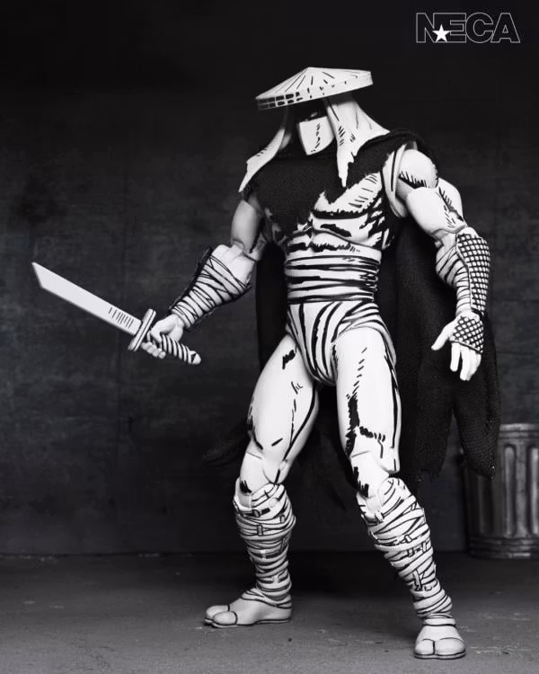 Teenage Mutant Ninja Turtles Foot Elite Assassin (Mirage Comics Black & White Variant) Action Figure