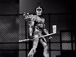 Teenage Mutant Ninja Turtles Casey Jones (Mirage Comics Black & White Variant) Action Figure