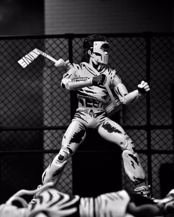 Teenage Mutant Ninja Turtles Casey Jones (Mirage Comics Black & White Variant) Action Figure