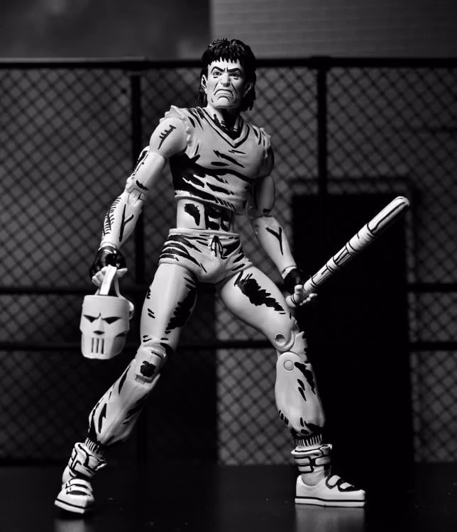 Teenage Mutant Ninja Turtles Casey Jones (Mirage Comics Black & White Variant) Action Figure