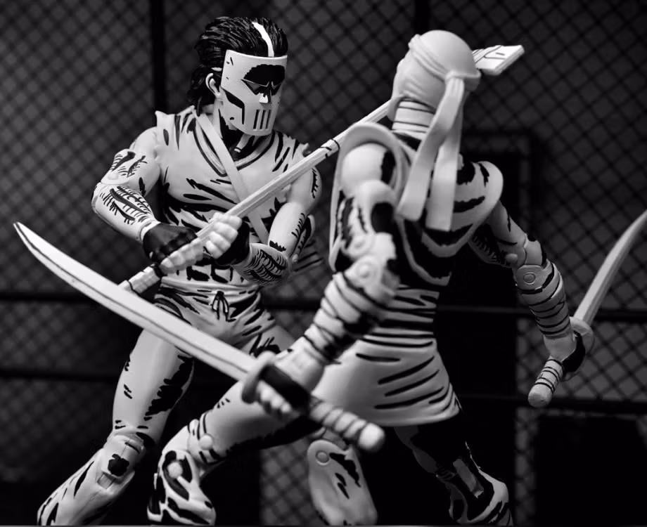 Teenage Mutant Ninja Turtles Casey Jones (Mirage Comics Black & White Variant) Action Figure