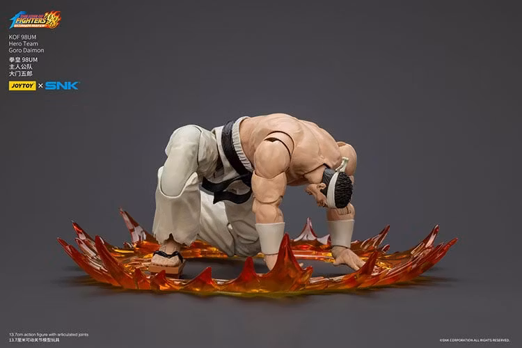 The King of Fighters '98: Ultimate Match Hero Team Goro Daimon 1/18 Scale Action Figure