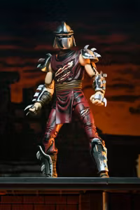 Teenage Mutant Ninja Turtles Battle Damaged Shredder (Mirage Comics Classic Colors) Action Figure